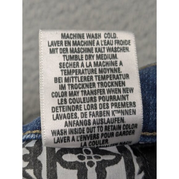 Goldsign Passion Jeans Womens 27 Blue Stretch Bootcut USA 5857 - Picture 6 of 16